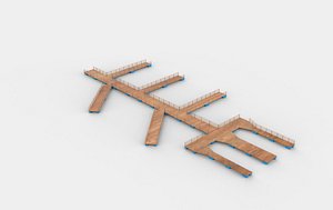 lack dock 22 3D model
