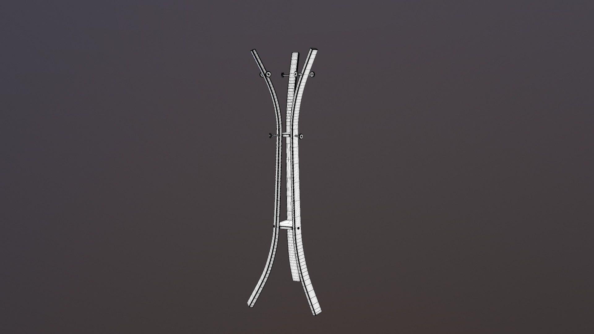 3D Coat Hanger Model - TurboSquid 2132841