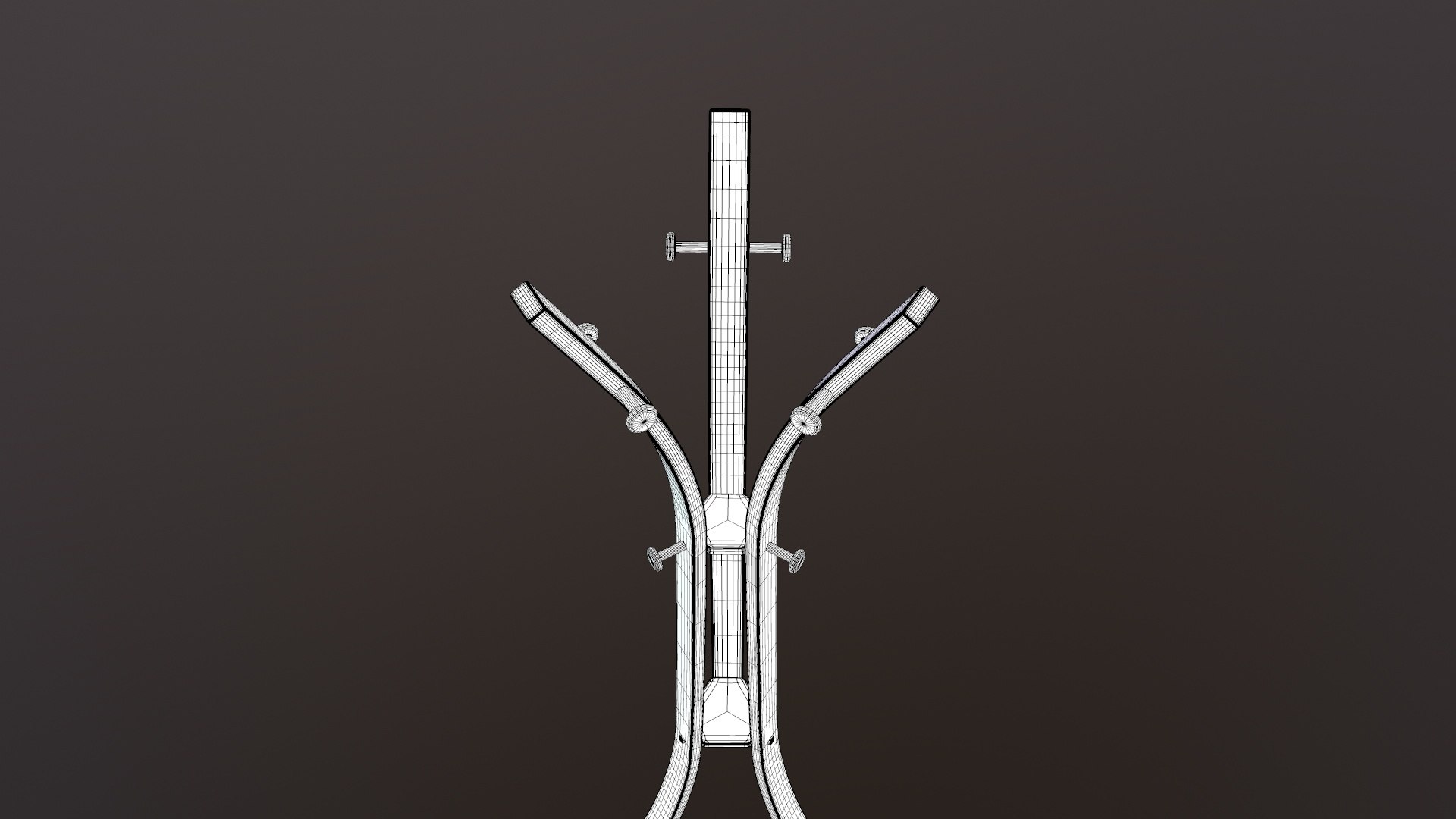 3D Coat Hanger Model - TurboSquid 2132841