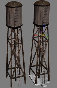 3d ready water tower