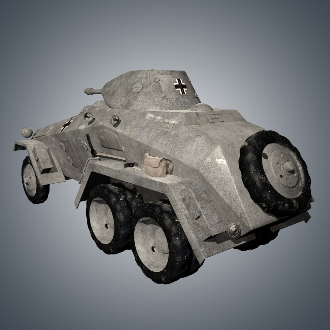 Sdkfz 2 3d Max