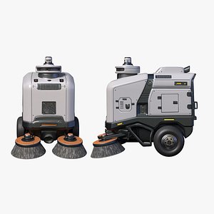 Street Cleaning Robot Vehicle