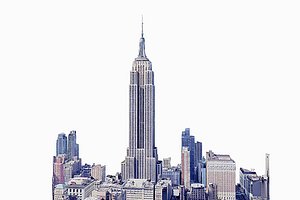 Empire State Building 3D model