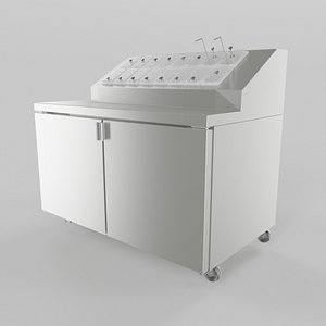 max ice cream topping cabinet