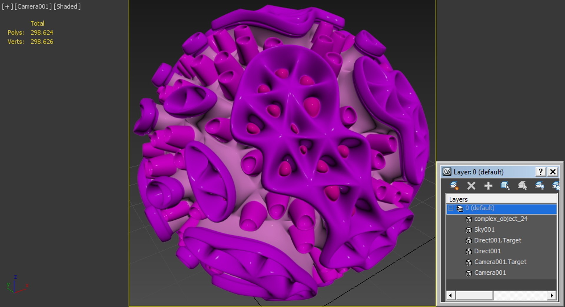complex object max