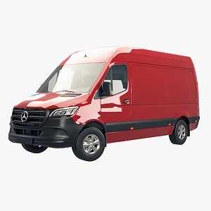 3D model Mercedes Sprinter High Roof