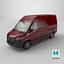 3D model Mercedes Sprinter High Roof