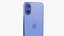 Realistisches Apple Iphone 16 Plus Blau