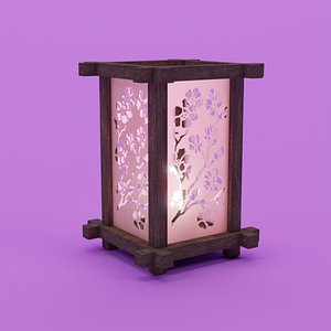 3D Wood Lantern