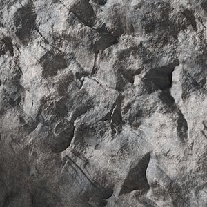Seamless Rock PBR Material 05 3D model