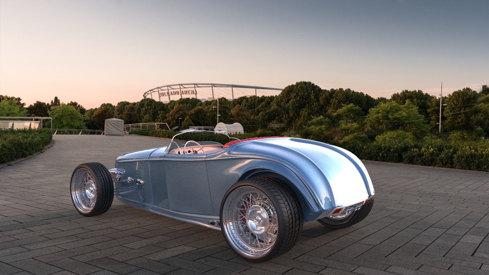 Sport Hotrod Concept 3D - TurboSquid 1977356