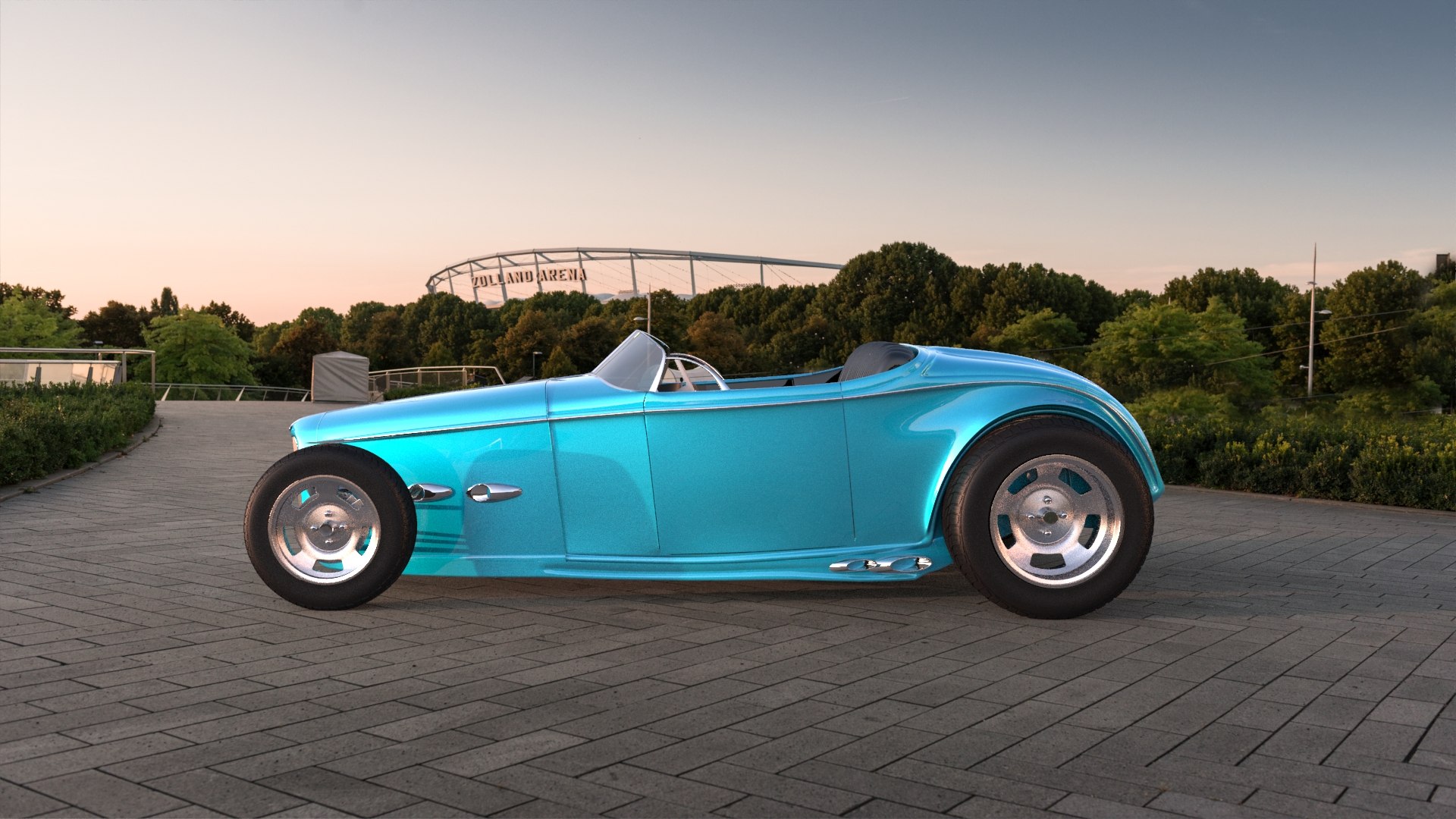 Sport Hotrod Concept 3D - TurboSquid 1977356
