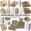Colección de Cajas de Papel 02-18 Productos