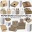 Colección de Cajas de Papel 02-18 Productos