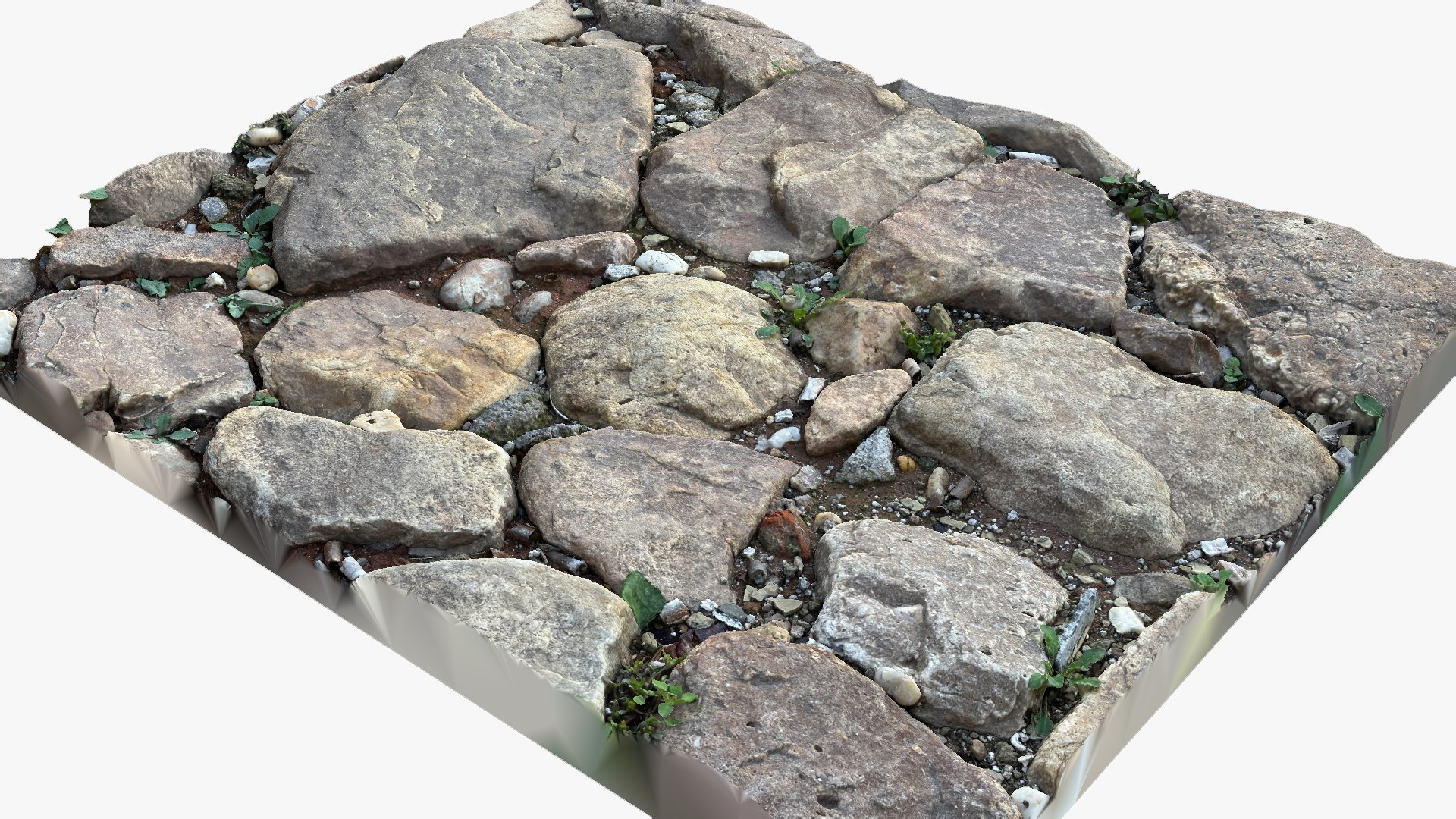 The Ground Made Of Stone 3d Scan 3D - TurboSquid 1992097