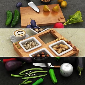 3D food scane