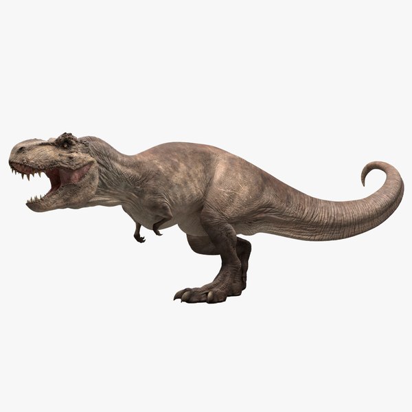 Desenho animado Tiranossauro T-Rex 1 Modelo 3D - TurboSquid 2100262