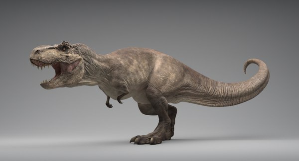 Desenho animado Tiranossauro T-Rex 1 Modelo 3D - TurboSquid 2100262