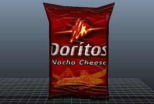 3d chips bag
