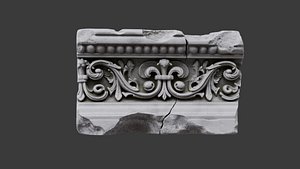 Ancient Roman architectural fragment