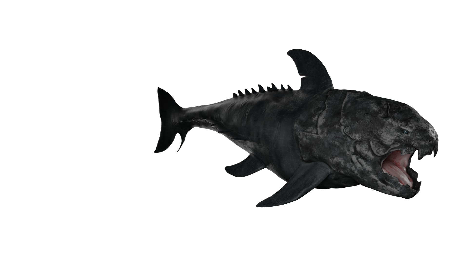 3D Dunkleosteus Rigged - TurboSquid 1960191