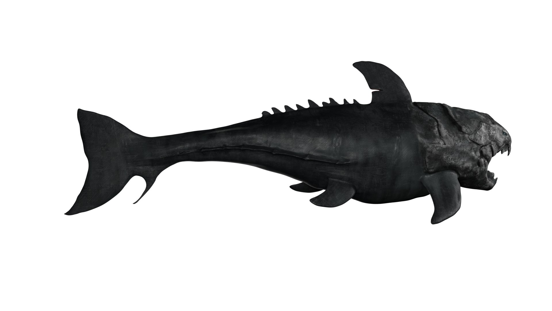 3D Dunkleosteus Rigged - TurboSquid 1960191