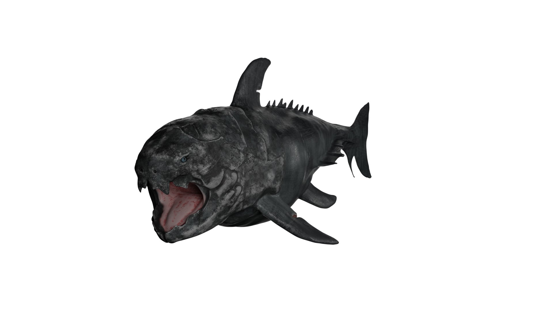 3D Dunkleosteus Rigged - TurboSquid 1960191