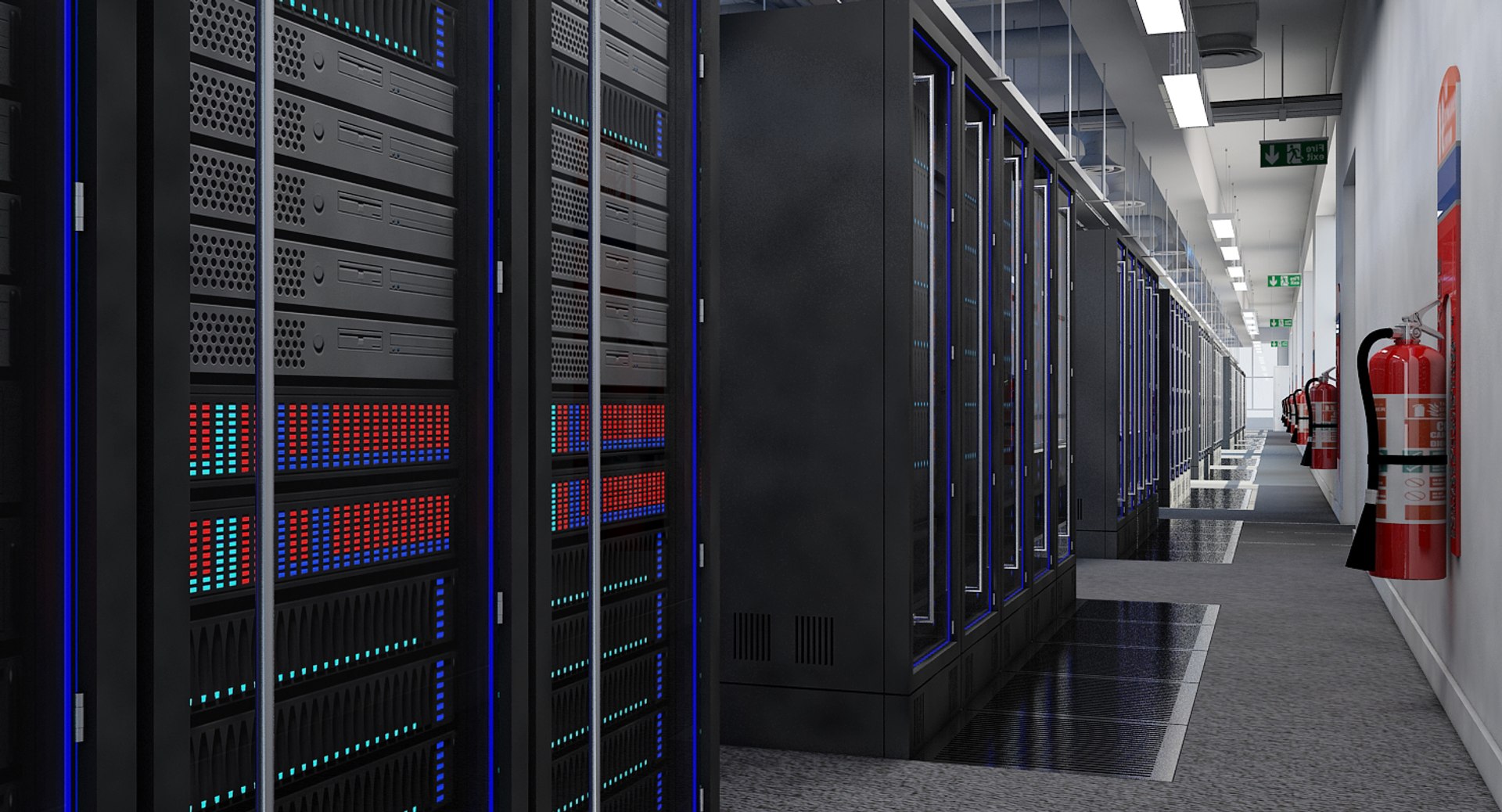 Data Servers 3d Model