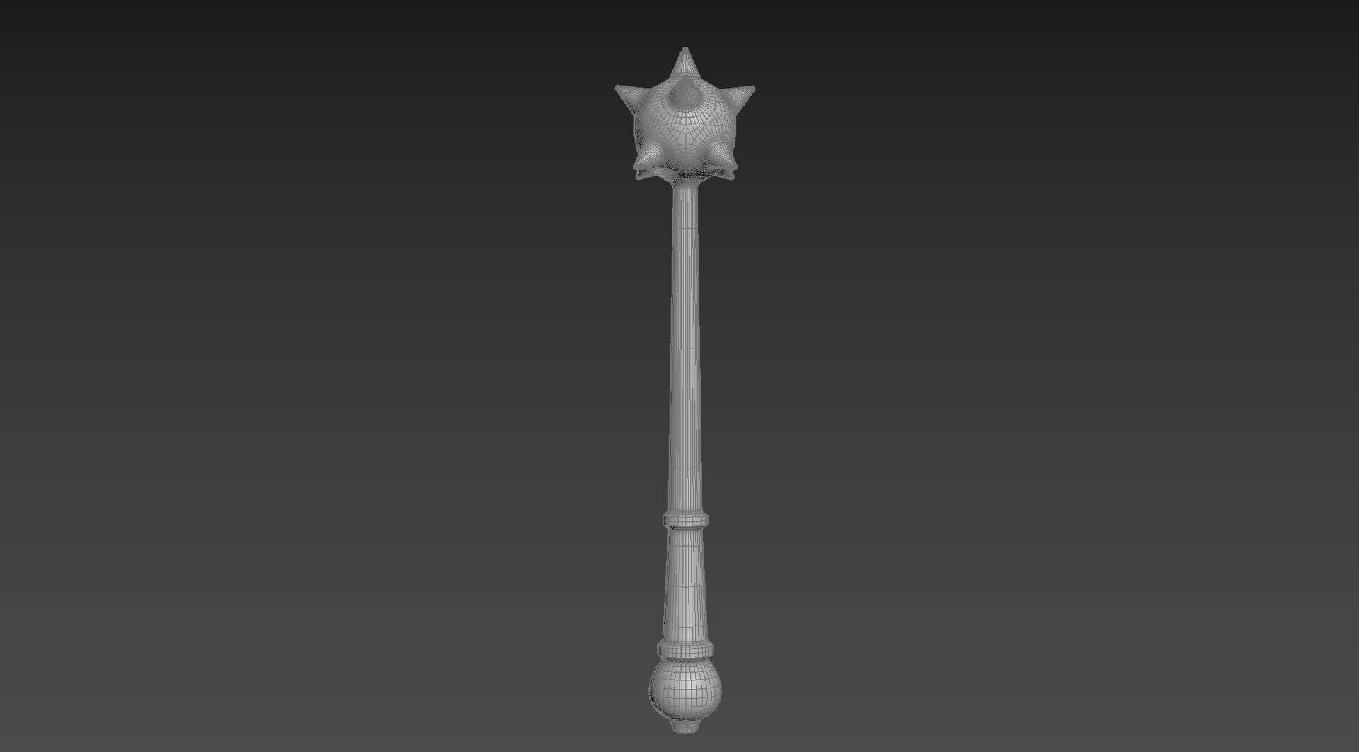 3D Model Spiked Club - TurboSquid 1777692