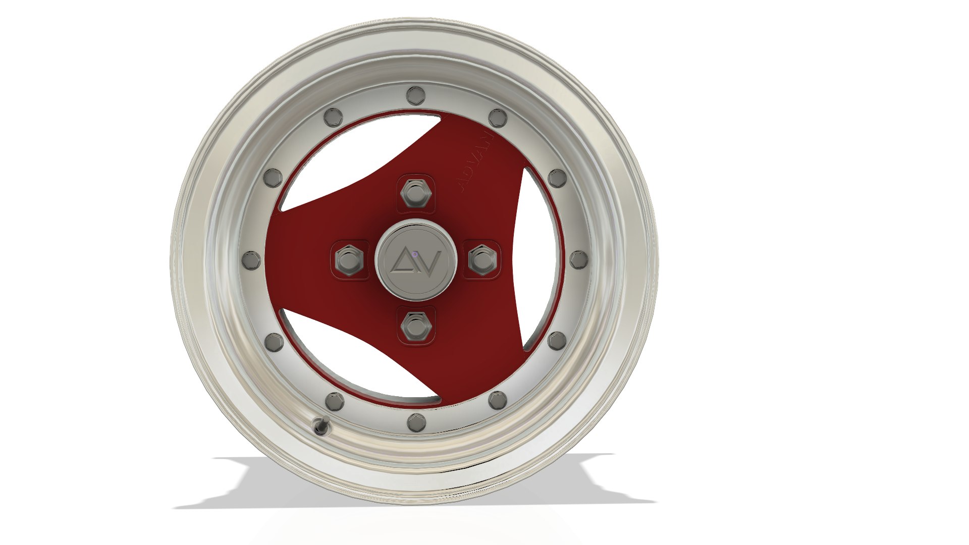 3D Advan 3 Piece Rim Highpoly - TurboSquid 1812366