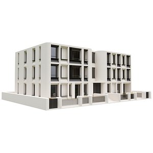 Building 2 with fence