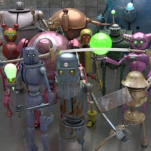 SciFi Robot Collection