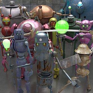 SciFi Robot Collection