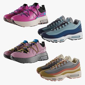 Nike Sneakers Set 3D