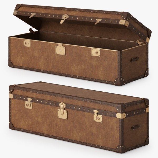 3d mayfair steamer trunk model