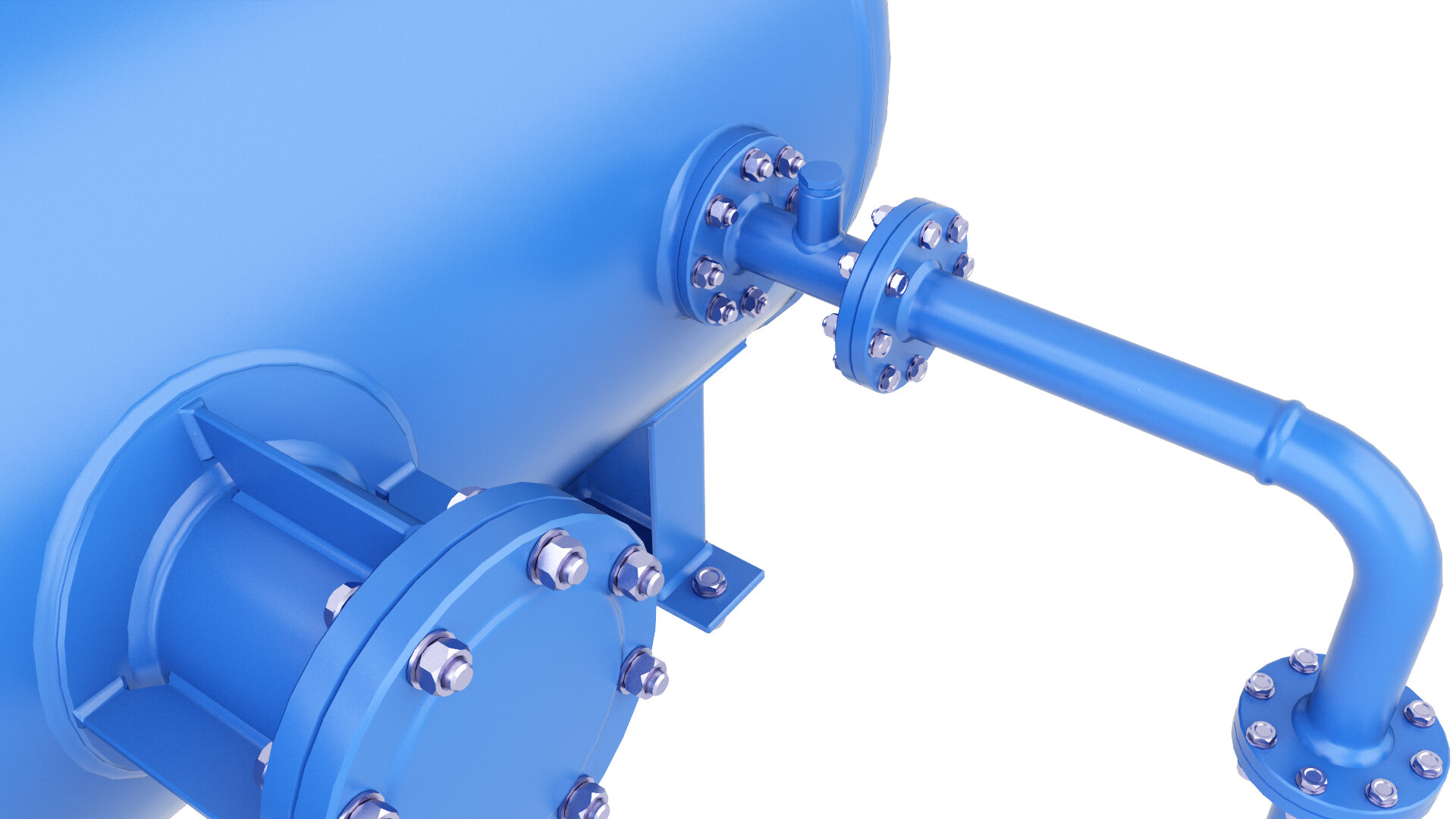 Tank pressure gas model TurboSquid 1702038