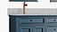 Keller Double Vanity for Undermount Sinks - Vintage Navy Blue