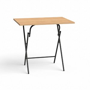 EasyFold study Table teak finish model