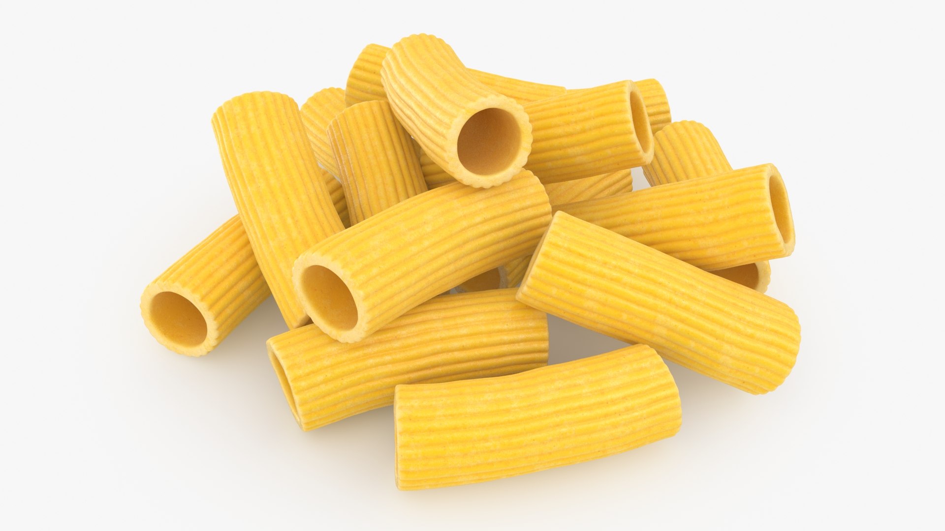 3D Raw Rigatoni Pasta https://p.turbosquid.com/ts-thumb/Ls/tnCyvb/HZ/rigatoni_b0012/jpg/1715888490/1920x1080/fit_q87/f8227ad84288bdf5c4dff8419ae78bbf16a48a33/rigatoni_b0012.jpg
