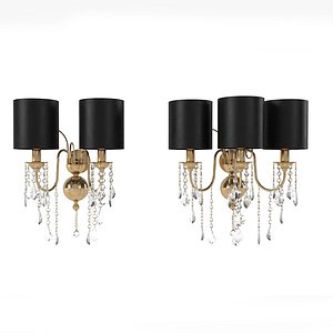 3D aiardini sconce set