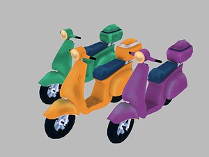 motorcycle cycle 3D model