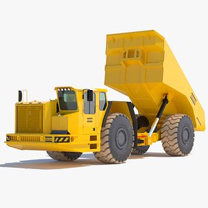 Underground Mining Truck Atlas Copco MT5020 3D model