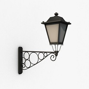 streetlamp decoration 3d obj