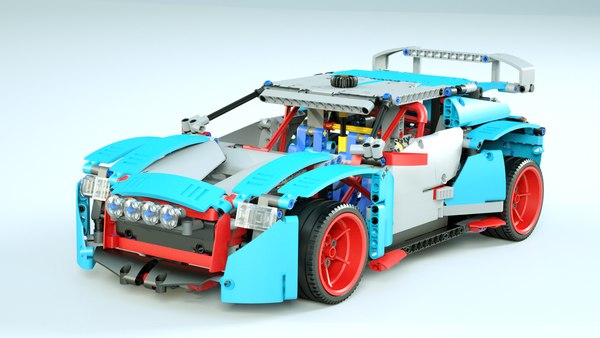 LEGO Rally Car - TurboSquid