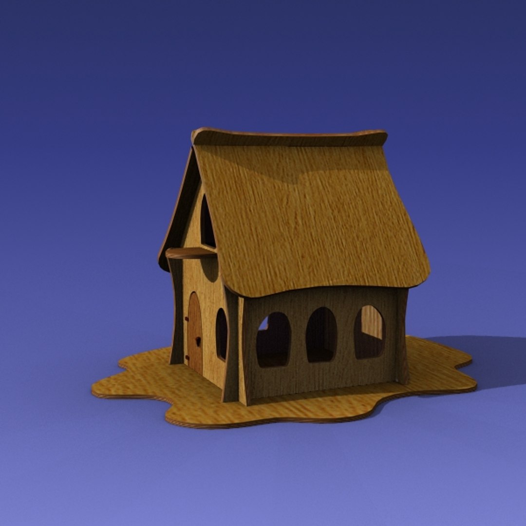 3d model small house