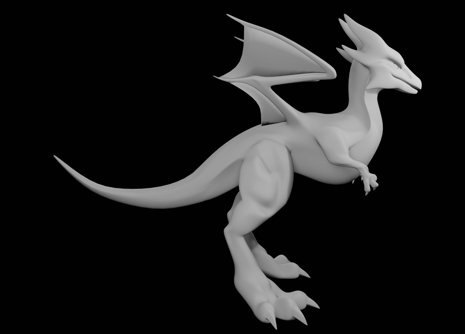 3D rigged dragon model - TurboSquid 1546863