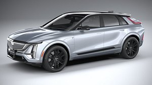 3D model Cadillac LYRIQ-V 2026
