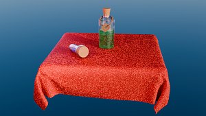 Poison Jar 3D model