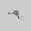 Blaster w stylu Fallouta