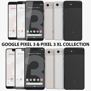 realistic google pixel 3 model
